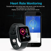 Smartwatch Fitness Tracker For Android Smartphone IP67 Waterproof Watch