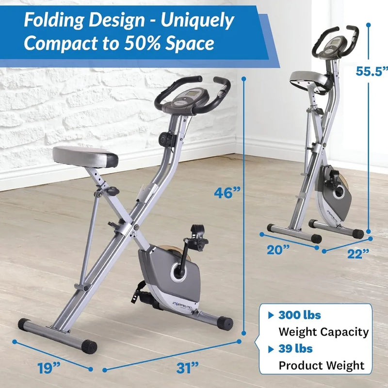 Foldaway X-3000 Fitness Bike Home Trainer X-Bike F-Bike-3000 Fitness Bike Home Trainer