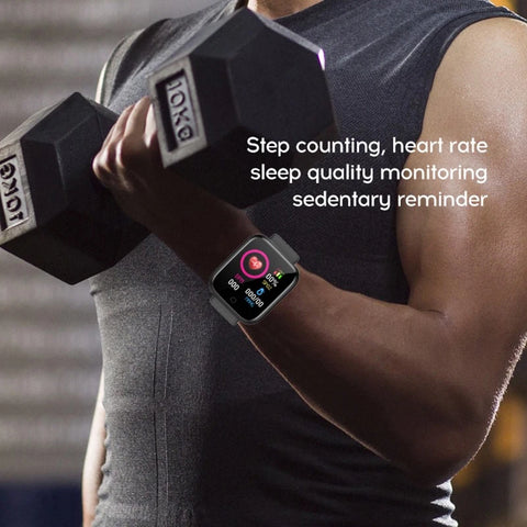 Pro Smart Watch Bluetooth Fitness Tracker Sports Watch Heart Rate Monitor