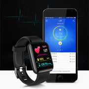 Blood Pressure Waterproof Smartwatch Heart Rate Monitor Fitness Tracker