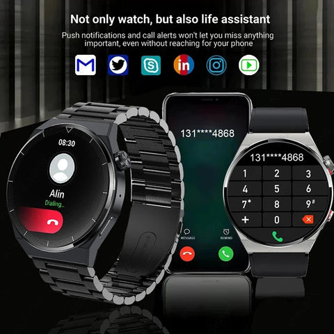 HD Large Screen Display Tracker Waterproof Smartwatch