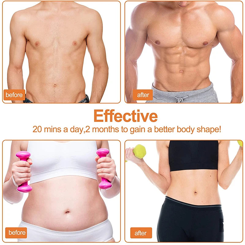 EMS Muscle Stimulator Abs Abdominal Trainer Belt Body Belly Weight Loss - Bodi Hype