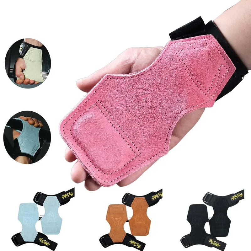Cowhide Gloves for The Gym Weight Lifting TrainingGym Weight Lifting Training