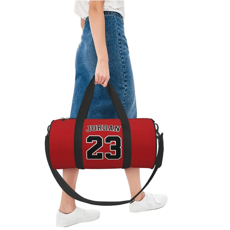 Basketball Red 23 Number Sports Bags Training Gym Bag - Bodi Hype