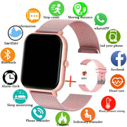 2024 New Smart Watch Women Bluetooth Call Fitness Tracker