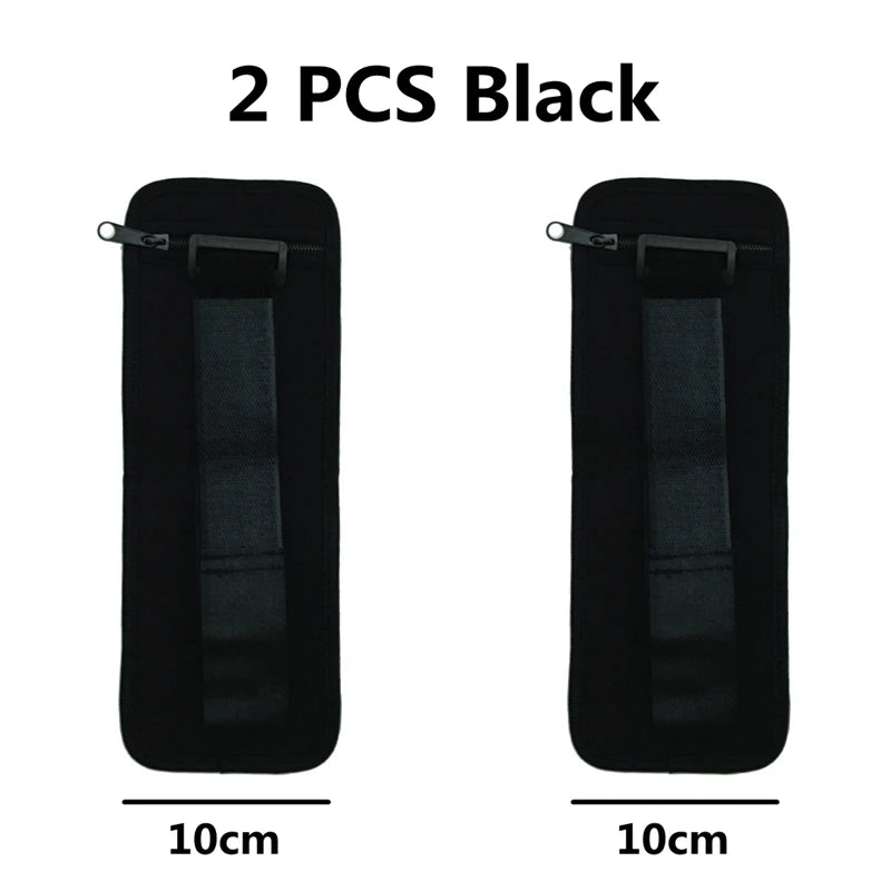 2Pcs Weight Lifting Sports Wristband Safety Hand Bands Adjustable